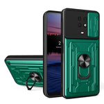 Custodia per telefono con scheda Camshield scorrevole, For Nokia C1, For Nokia C10, For Nokia C30, For Nokia G10