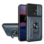 Custodia per telefono con scheda Camshield scorrevole, For Nokia C1, For Nokia C10, For Nokia C30, For Nokia G10