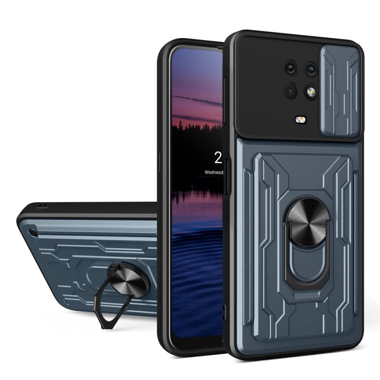 Custodia per telefono con scheda Camshield scorrevole, For Nokia C1, For Nokia C10, For Nokia C30, For Nokia G10