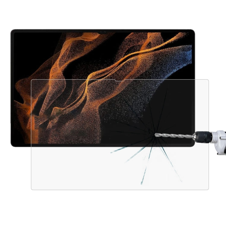 Pellicola per tablet in vetro temperato antideflagrante 9H 2.5D, For Samsung Galaxy Tab S8 Ultra / X900 (1 PC)