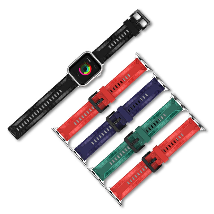 Cinturino con trama in fibra di carbonio per la serie Apple Watch, 7 41mm / 6&SE&5&4 40mm / 3&2&1 38mm, 7 45mm / 6&SE&5&4 44mm / 3&2&1 42mm