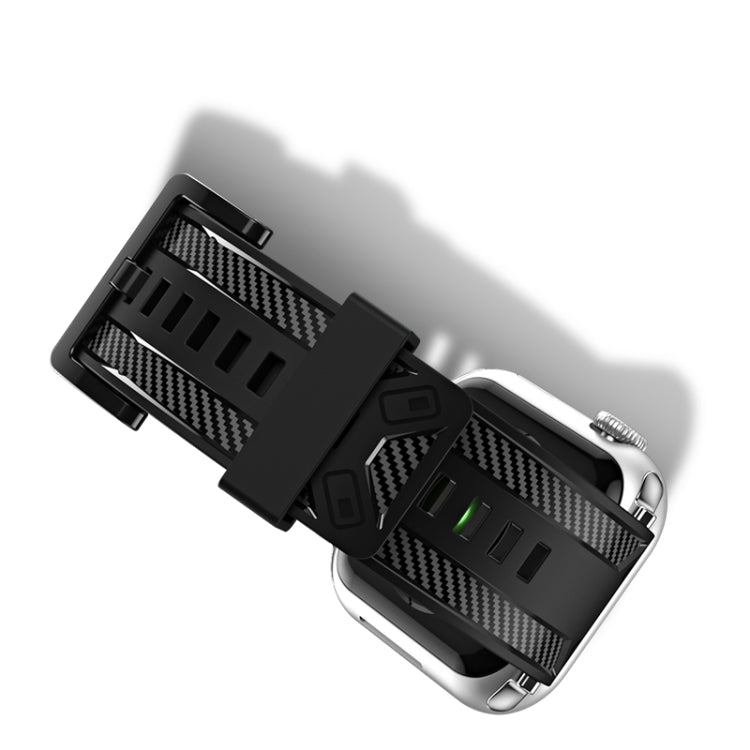 Cinturino con trama in fibra di carbonio per la serie Apple Watch, 7 41mm / 6&SE&5&4 40mm / 3&2&1 38mm, 7 45mm / 6&SE&5&4 44mm / 3&2&1 42mm