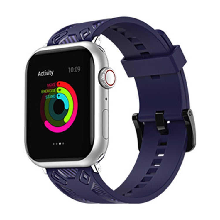 Cinturino con trama in fibra di carbonio per la serie Apple Watch, 7 41mm / 6&SE&5&4 40mm / 3&2&1 38mm, 7 45mm / 6&SE&5&4 44mm / 3&2&1 42mm