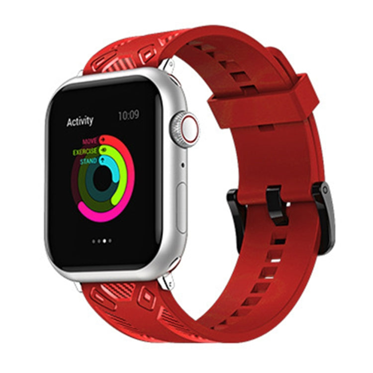 Cinturino con trama in fibra di carbonio per la serie Apple Watch, 7 41mm / 6&SE&5&4 40mm / 3&2&1 38mm, 7 45mm / 6&SE&5&4 44mm / 3&2&1 42mm