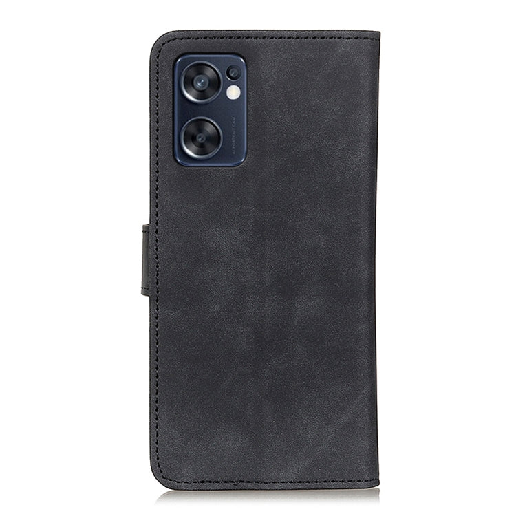 KHAZNEH Custodia per cellulare in pelle con vibrazione orizzontale a trama retrò, For OPPO Reno7 SE 5G, For Xiaomi Redmi Note 11S