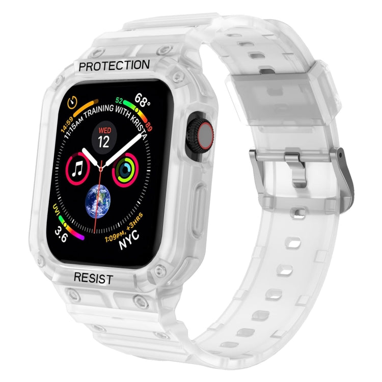 Cinturino integrato in tinta unita a tre prove per la serie Apple Watch, 7 41mm / 6&SE&5&4 40mm / 3&2&1 38mm, 7 45mm / 6&SE&5&4 44mm / 3&2&1 42mm