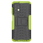 Custodia per telefono in TPU + PC antiurto con trama di pneumatici con supporto, For Samsung Galaxy A13 4G