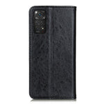 Custodia per telefono in pelle con struttura magnetica Crazy Horse, For Xiaomi Redmi Note 11S / Note 11 4G 2022