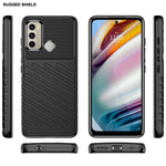Custodia per telefono in TPU antiurto Thunderbolt, For Motorola Moto G40 Fusion, For Samsung Galaxy A22, For Samsung Galaxy A23