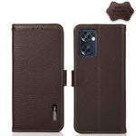 Custodia portafoglio in pelle con RFID per Samsung Galaxy A23