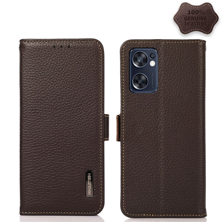 Custodia portafoglio in pelle con RFID per Samsung Galaxy A23
