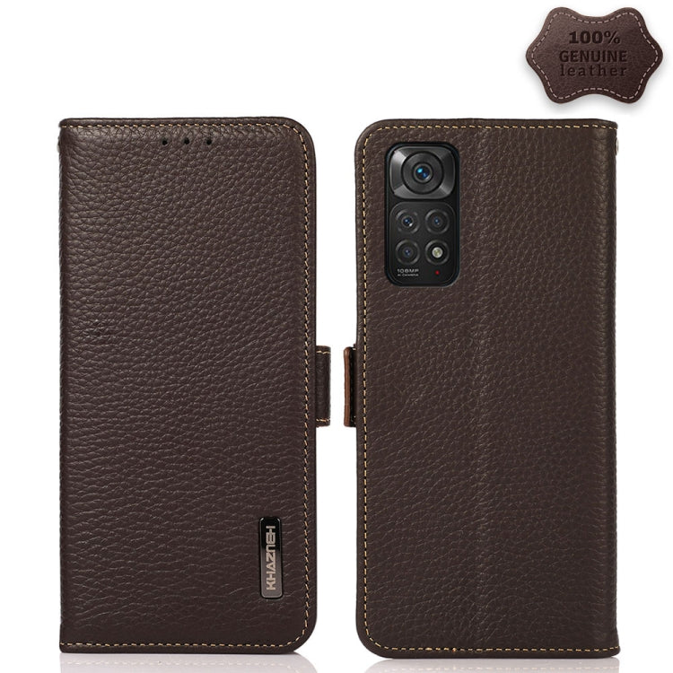 Custodia portafoglio in pelle con RFID per Samsung Galaxy A23