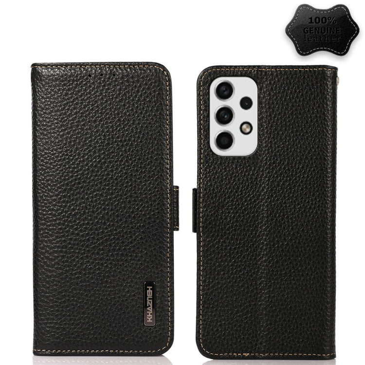 Custodia portafoglio in pelle con RFID per Samsung Galaxy A23