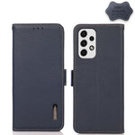 Custodia portafoglio in pelle con RFID per Samsung Galaxy A23