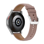 Cinturino in vera pelle da 20 mm per Samsung Galaxy Watch4/Watch3 41 mm/Active2/Huawei/orologio da gioco ecc.