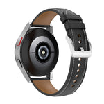 Cinturino in vera pelle da 20 mm per Samsung Galaxy Watch4/Watch3 41 mm/Active2/Huawei/orologio da gioco ecc.