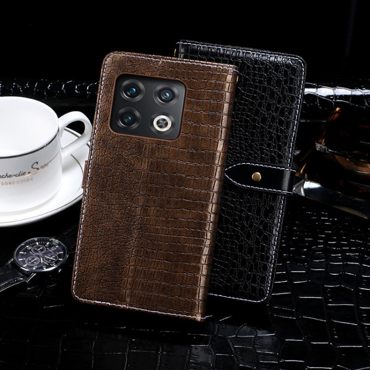 idewei Custodia per cellulare in pelle a conchiglia orizzontale con struttura in coccodrillo, For OnePlus 10 Pro, For OPPO A36, For OPPO Reno6 Lite, For OPPO Realme 9i, For Xiaomi Redmi Note 11 International Version, For Samsung Galaxy A53 5G          ...