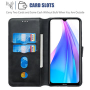 Custodia in pelle PU a vibrazione orizzontale con struttura in vitello classico, con supporto, slot per carte e portafoglio, For Xiaomi Redmi Note 8T, For Xiaomi Mi 9 Pro, For Xiaomi Redmi 8A / Redmi 8, For Vivo Y19 / U3