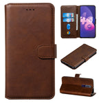 Custodia portafoglio in pelle PU con slot carte per smartphone co