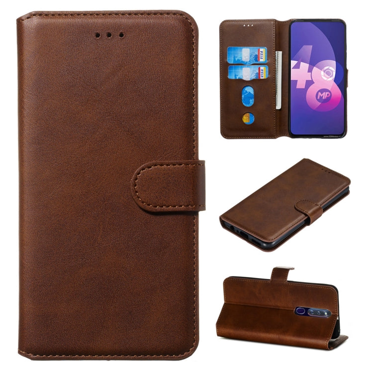 Custodia portafoglio in pelle PU con slot carte per smartphone co