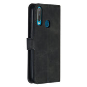 Custodia in pelle PU a vibrazione orizzontale con struttura in vitello classico, con supporto, slot per carte e portafoglio, For Vivo U10 / Y15 / Y17 / Y3, For OPPO F11 Pro / R19, For OPPO Realme 5, For OPPO Realme 5 Pro / Realme Q