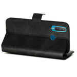 Custodia portafoglio in pelle PU con slot carte per smartphone co
