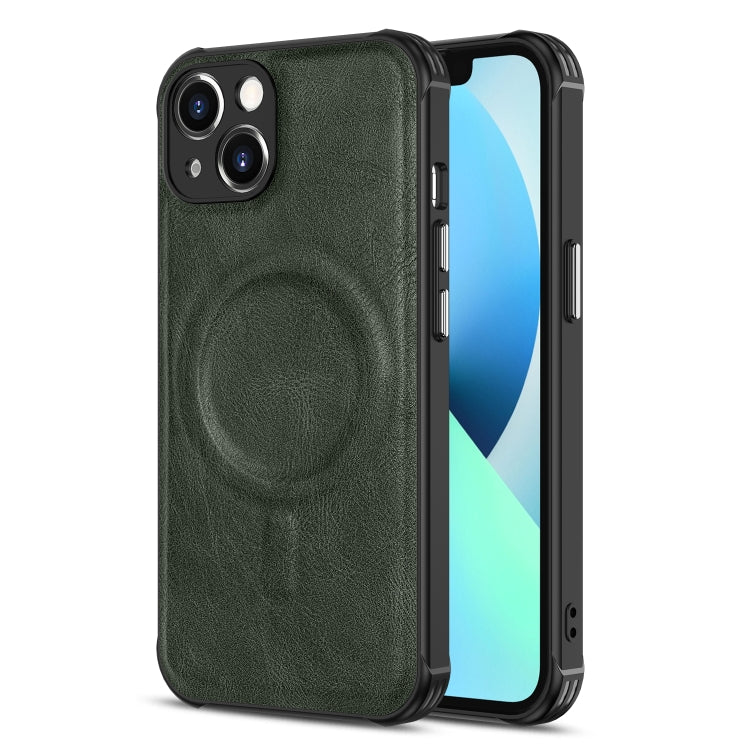 Custodia per telefono magnetica in pelle di vacchetta Crazy Horse, For iPhone 13 mini, For iPhone 13, For iPhone 13 Pro, For iPhone 13 Pro Max, For iPhone 12
