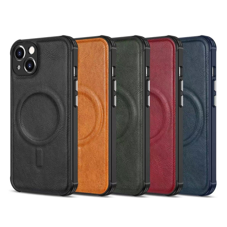 Custodia magnetica in pelle per iPhone 13 e 12