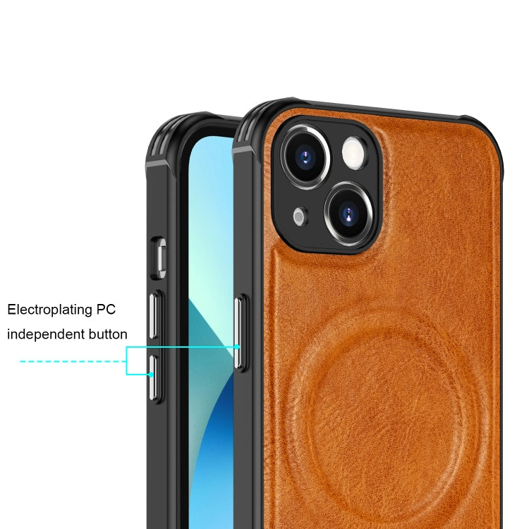 Custodia magnetica in pelle per iPhone 13 e 12