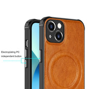 Custodia per telefono magnetica in pelle di vacchetta Crazy Horse, For iPhone 13 mini, For iPhone 13, For iPhone 13 Pro, For iPhone 13 Pro Max, For iPhone 12