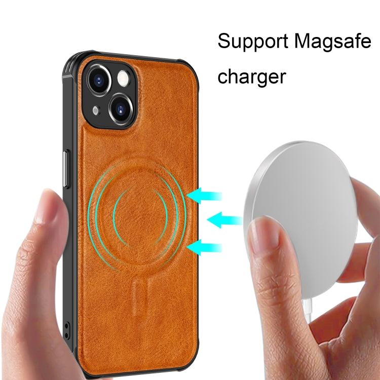 Custodia magnetica in pelle per iPhone 13 e 12