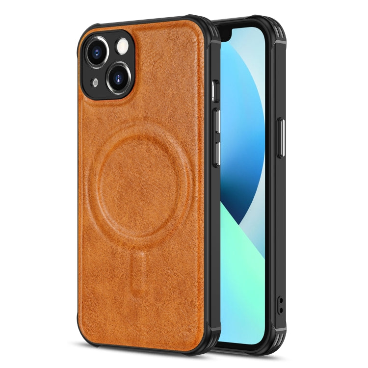 Custodia magnetica in pelle per iPhone 13 e 12