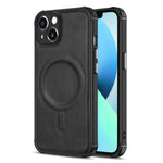 Custodia magnetica in pelle per iPhone 13 e 12