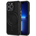 Custodia magnetica in pelle per iPhone 13 e 12