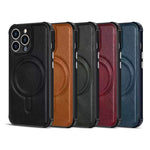 Custodia magnetica in pelle per iPhone 12 Pro
