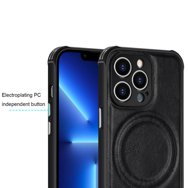 Custodia magnetica in pelle per iPhone 12 Pro