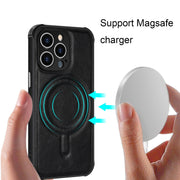 Custodia per telefono magnetica in pelle di vacchetta Crazy Horse, For iPhone 12 Pro, For iPhone 12 Pro Max, For iPhone 11 Pro, For iPhone 11 Pro Max, For iPhone 11