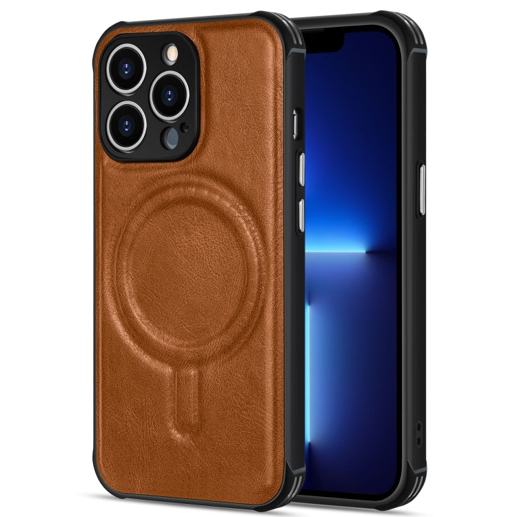 Custodia magnetica in pelle per iPhone 12 Pro