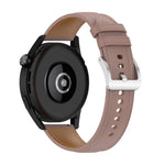 Cinturino orologio in vera pelle 22mm per Huawei Watch GT3 46mm/GT2 46mm/Samsung Galaxy Watch3 45mm