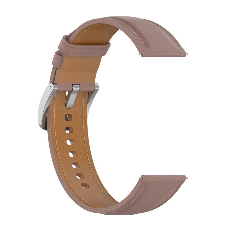 Cinturino orologio in vera pelle 22mm per Huawei Watch GT3 46mm/GT2 46mm/Samsung Galaxy Watch3 45mm