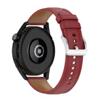 Cinturino orologio in vera pelle 22mm per Huawei Watch GT3 46mm/GT2 46mm/Samsung Galaxy Watch3 45mm