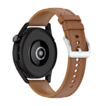 Cinturino orologio in vera pelle 22mm per Huawei Watch GT3 46mm/GT2 46mm/Samsung Galaxy Watch3 45mm