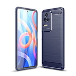 Custodia per telefono TPU in fibra di carbonio con trama spazzolata, For Samsung Galaxy A23 5G, For Xiaomi Redmi K50 Pro, For Xiaomi Redmi K50