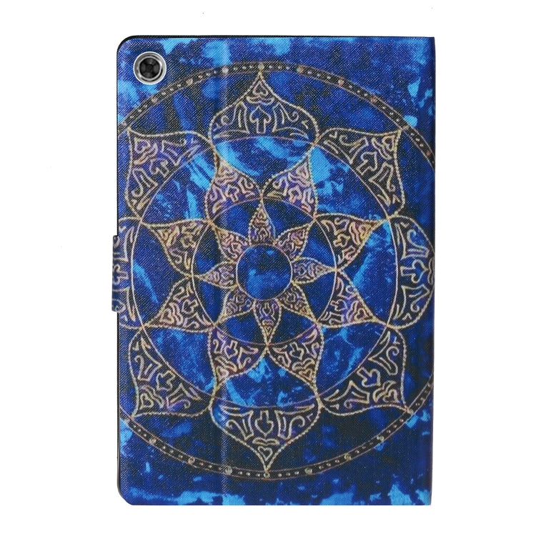 Custodia per tablet in pelle con motivo a disegno colorato, For Samsung Galaxy Tab A8 10.5 2021