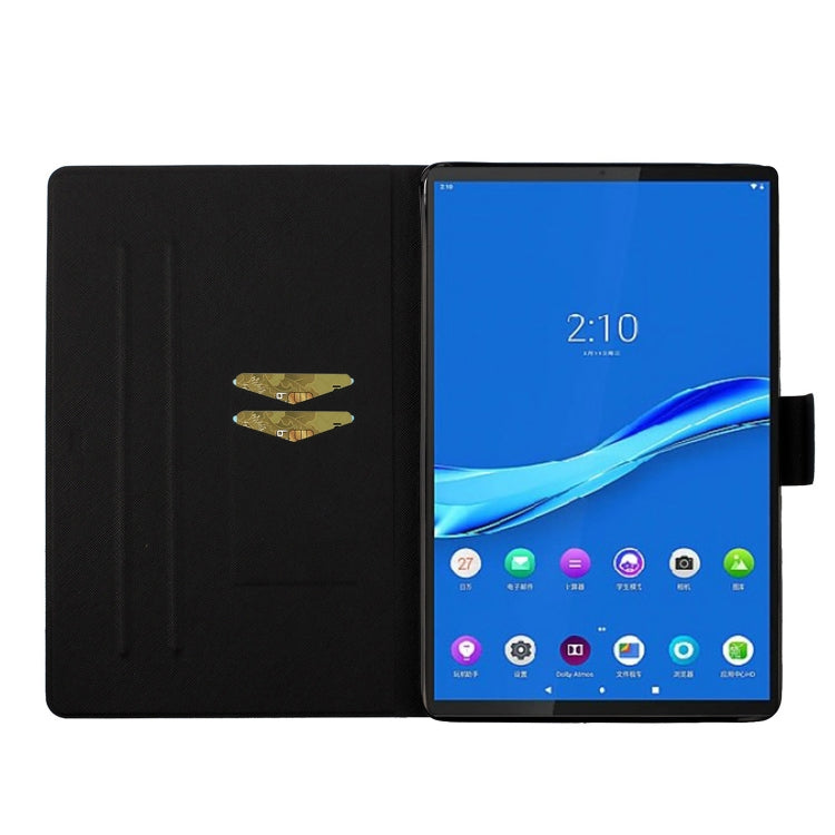 Custodia per tablet in pelle con motivo a disegno colorato, For Samsung Galaxy Tab A8 10.5 2021
