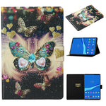 Custodia per tablet in pelle con motivo a disegno colorato, For Samsung Galaxy Tab A8 10.5 2021
