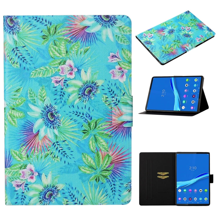 Custodia per tablet in pelle con motivo a disegno colorato, For Samsung Galaxy Tab A8 10.5 2021