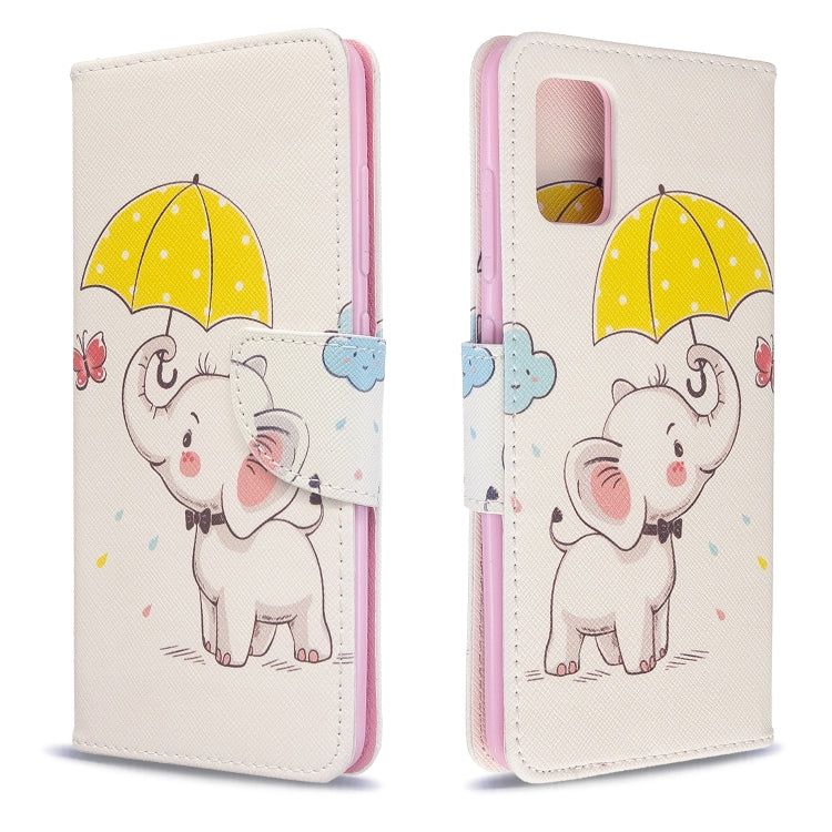 Custodia portafoglio in pelle per Samsung Galaxy A51