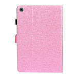 Custodia per tablet in pelle con vernice glitterata, For Samsung Galaxy Tab A8 10.5 2021