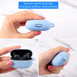 Custodia protettiva per auricolari in silicone con gancio, For Xiaomi Redmi Buds 3 Lite